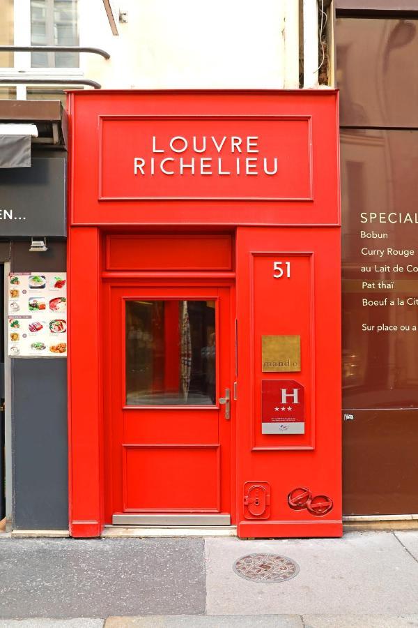 Hotel Louvre Richelieu Paris Exterior foto