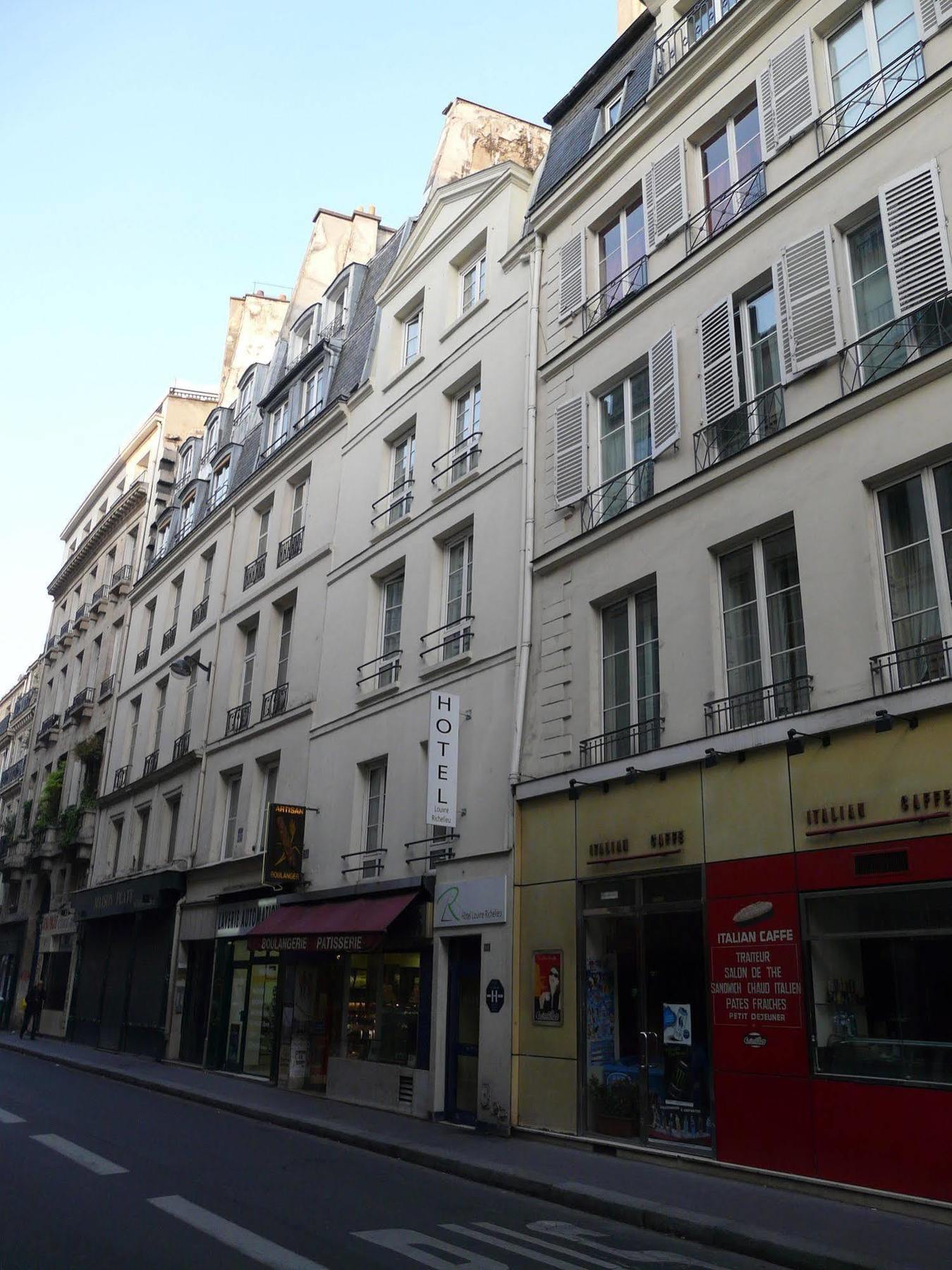 Hotel Louvre Richelieu Paris Exterior foto